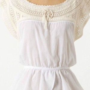 Anthropologie Cotton Blouse